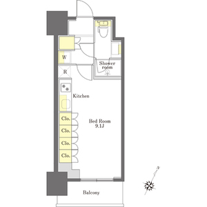 プライムメゾン白金高輪 705号室