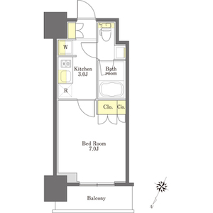 プライムメゾン白金高輪 813号室