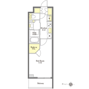 プライムメゾン市谷山伏町 111号室