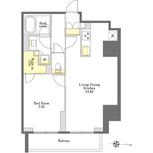 プライムメゾン市谷山伏町 1001号室