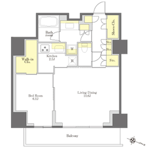 プライムメゾン白金台タワー 1806号室