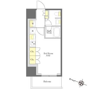 プライムメゾン白金台タワー 1406号室