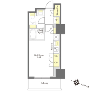 プライムメゾン白金台タワー 1511号室