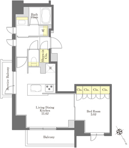 プライムメゾン浅草橋 804号室