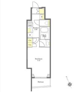 プライムメゾン大塚 808号室
