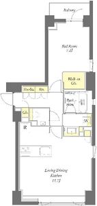 プライムメゾン目黒 204号室