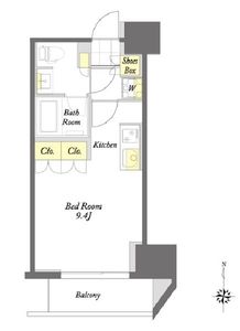 プライムメゾン蔵前 602号室