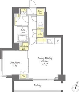 プライムメゾン方南町 401号室