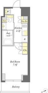 プライムメゾン中野坂上 204号室