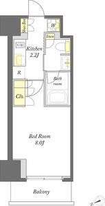 プライムメゾン中野坂上 403号室