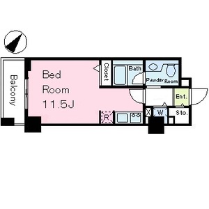 レジデンスシャルマン月島 702号室