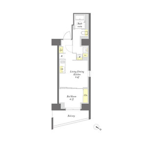 プライムメゾン西新宿 802号室
