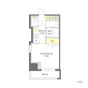プライムメゾン文京本郷 501号室