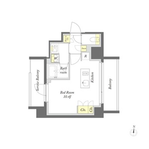 プライムメゾン亀戸 603号室
