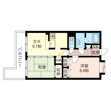 ヴェル・ドミール中幸 206号-16