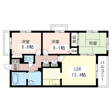 グリ－ンコート江原201-2