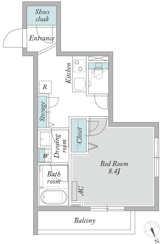 シャーメゾンステージ山王201-2