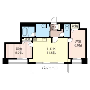 グランコート勝島 802号-16