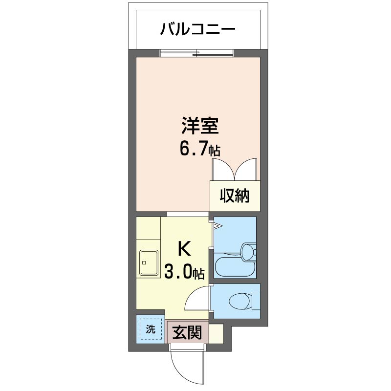 ラルジュ池上204-2