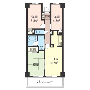 アゼリアハイム高松302-2