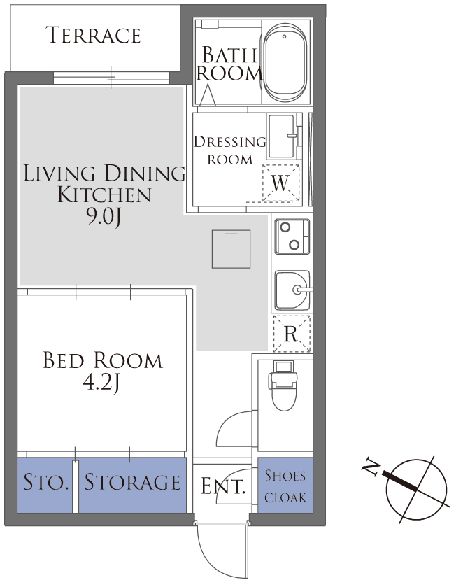 ガーデンレジデンス北嶺ウエスト棟(北西棟) 307号-16