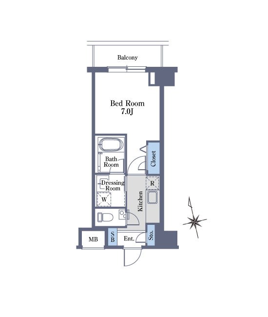 ラクレ神楽坂 606号-16