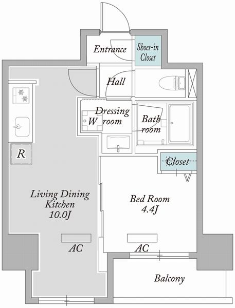 グランフェリシア笹塚 404号-16