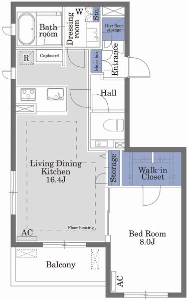 ヴァンソレーユ高輪201-2