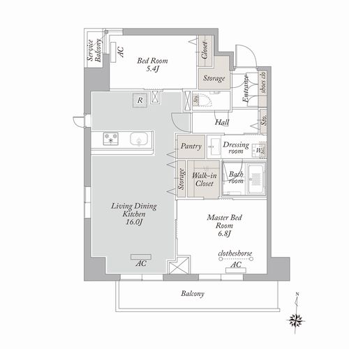 レフィシアコート東陽町 702号-6
