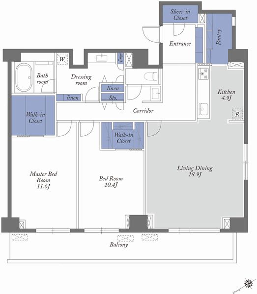 ピアゲート青山 702号-16