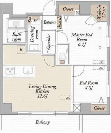 ポルトエスポワール中野島 510号-6