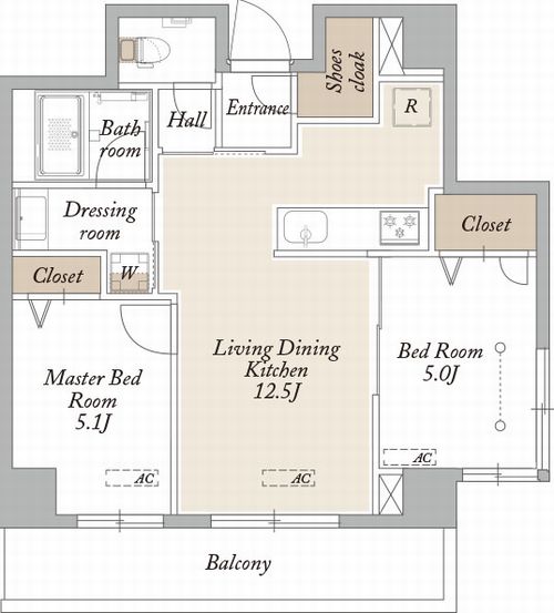ポルトエスポワール中野島 505号-6