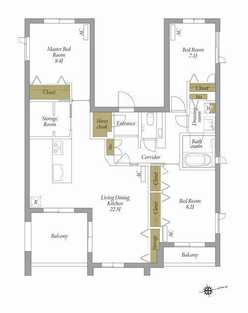 ヴィラ信濃町 301号-3
