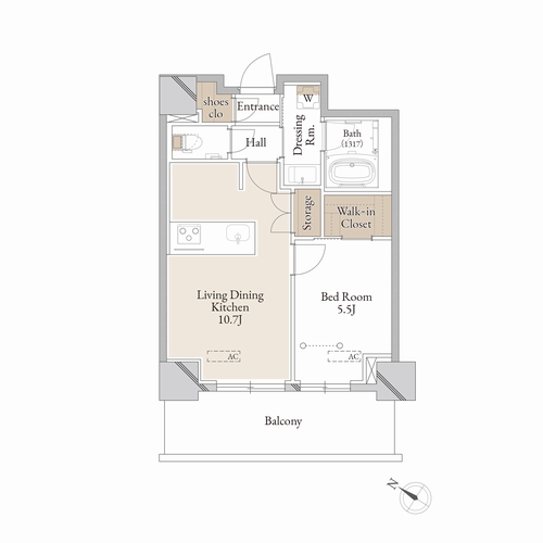 フルーヴベール烏山404-2