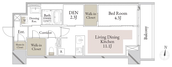 スカイテラス南大塚 209号-13