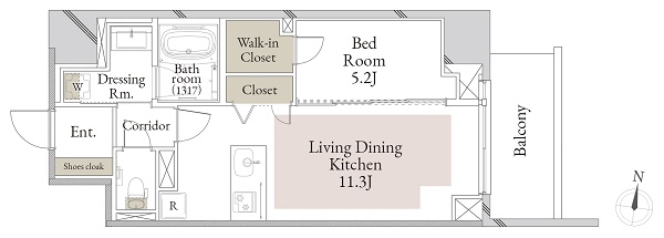 スカイテラス南大塚 309号-15