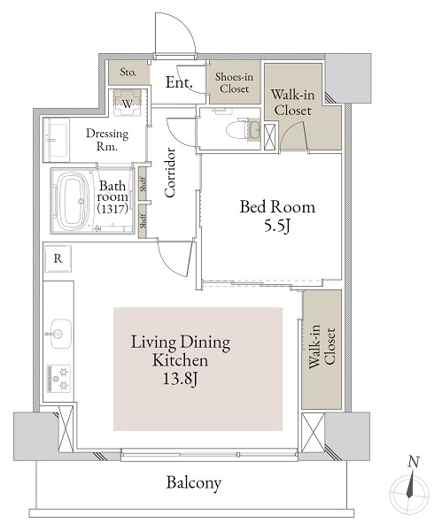 スカイテラス南大塚 506号-16