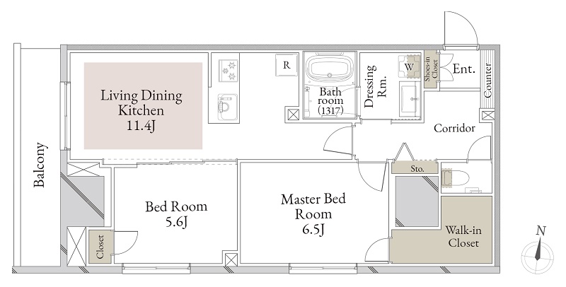 スカイテラス南大塚 803号-15