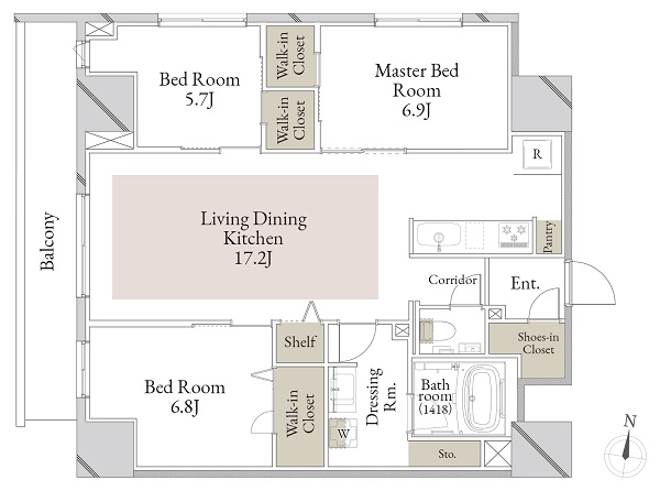スカイテラス南大塚 901号-7