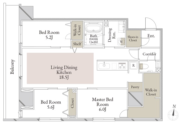 スカイテラス南大塚902-2