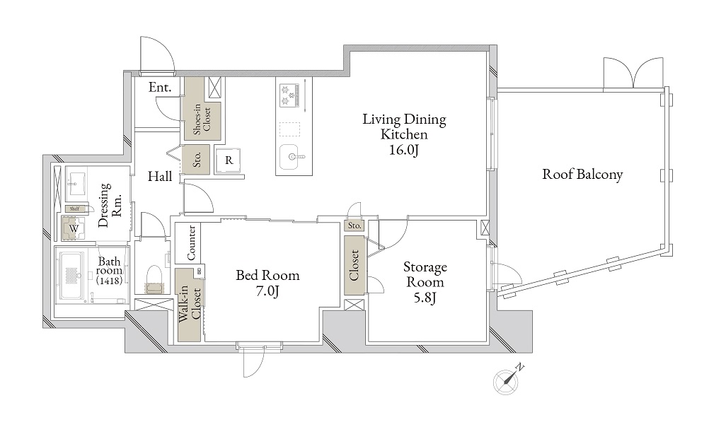 オースピシャス渋谷 205号-16