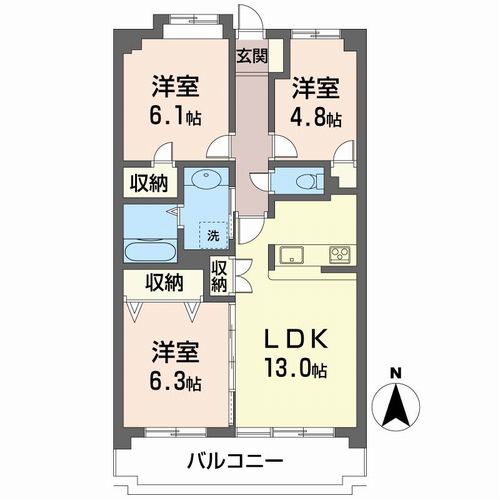 セルディーナ東小金井 403号-3