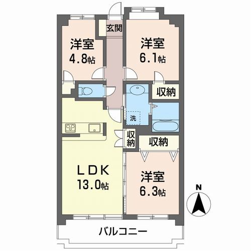 セルディーナ東小金井 404号-3