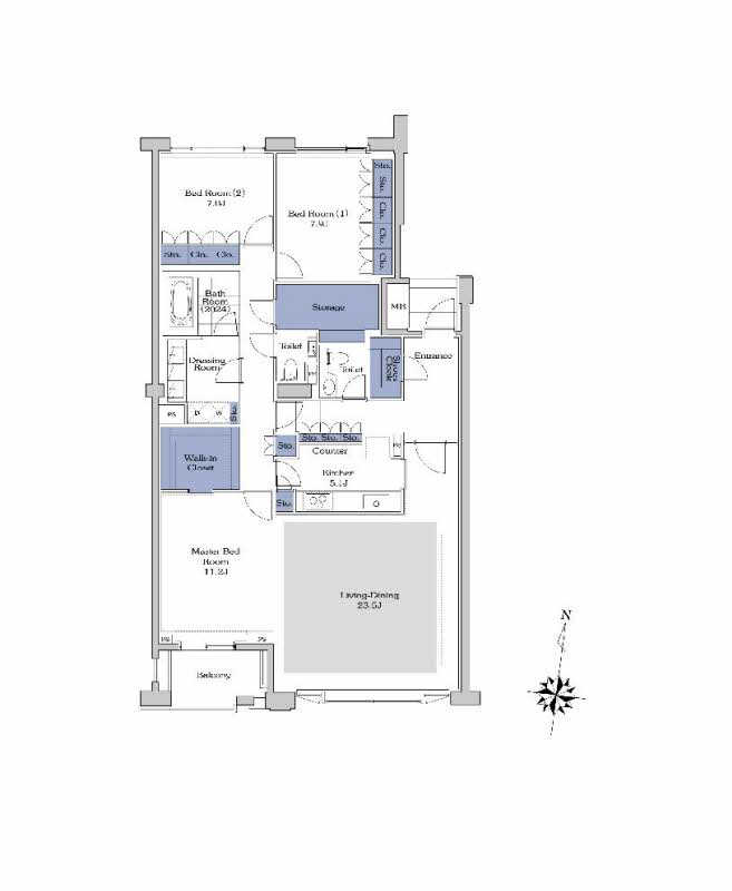 プライムメゾン御殿山WEST 206号-16