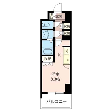 エスティメゾン大井仙台坂 402号-16