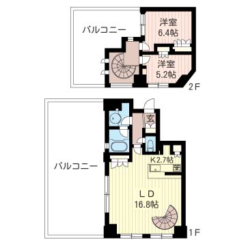 エスティメゾン北新宿901-2