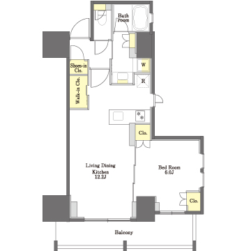 プライムメゾン恵比寿 609号-16