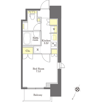 プライムメゾン白金高輪808-2