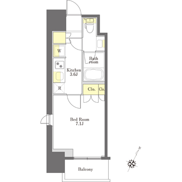 プライムメゾン白金高輪 208号-16