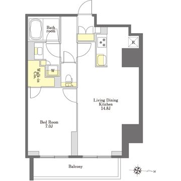 プライムメゾン市谷山伏町 301号-16